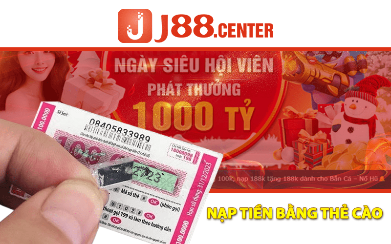 Nạp Tiền Bằng Thẻ Cào